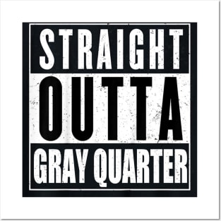 Gray Quarter Posters and Art